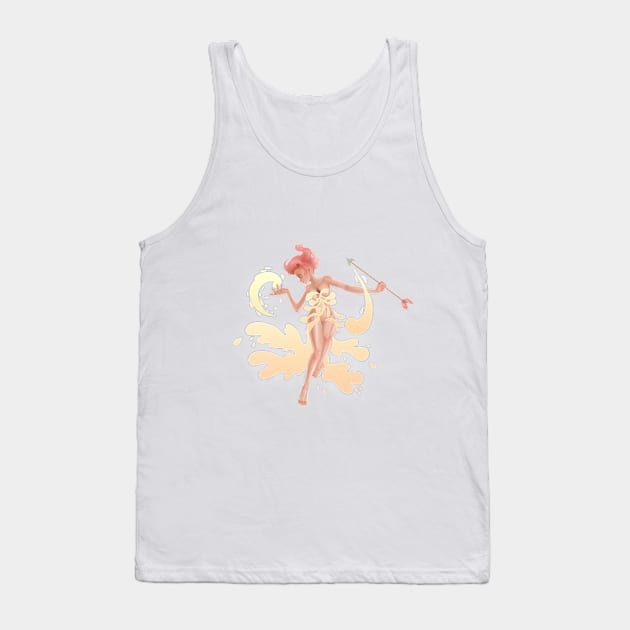 Gold Blood Tees Tank Top by Bittersweet_Glow